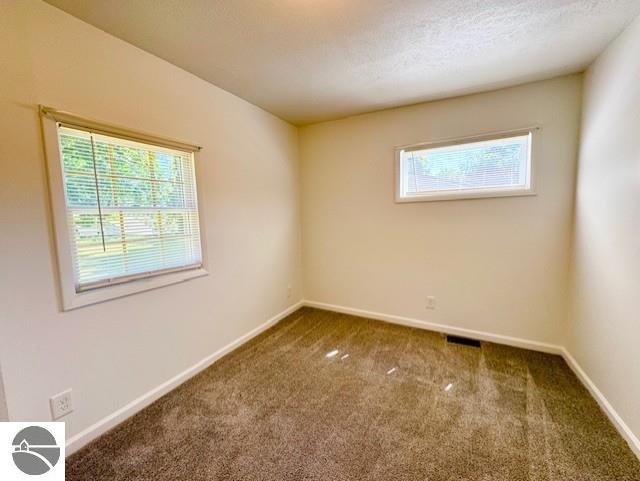 219 Grafton Ave, Alma, MI 48801 - carpeted spare room featuring baseboards