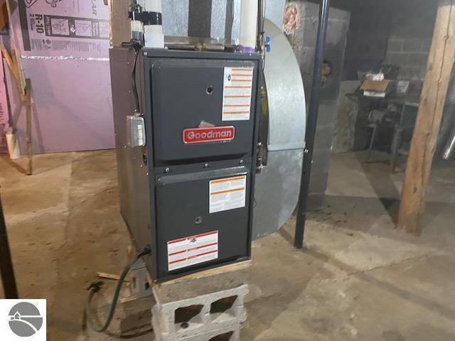 802 W 4th Rd, Buckley, MI 49620 - utilities with heating unit