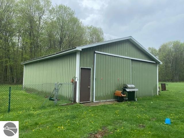802 W 4th Rd, Buckley, MI 49620 - view of pole building