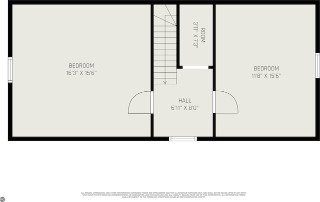718 Forest Ave, Frankfort, MI 49635 - view of room layout