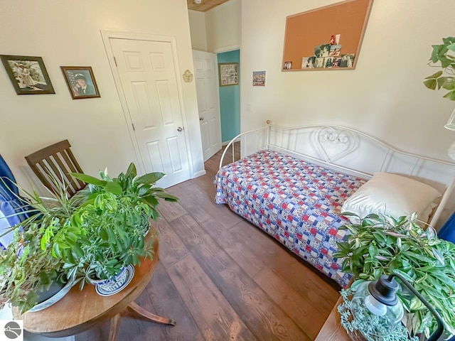 5670 N Harrison Ave, Harrison, MI 48625 - bedroom with wood finished floors