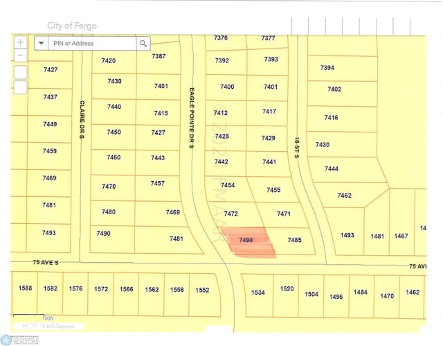 7494 Eagle Pointe Dr S, Fargo ND, 58104 land for sale