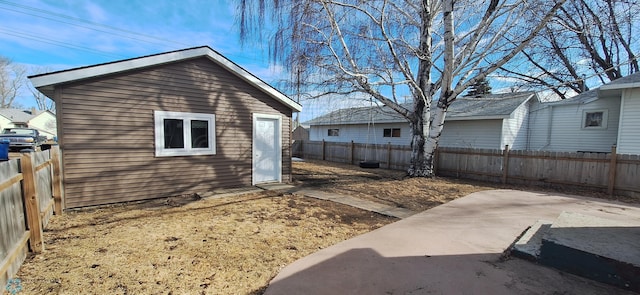 exterior space featuring a patio