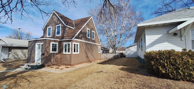 view of property exterior