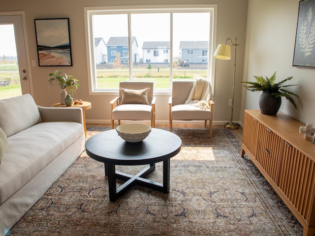 view of living room