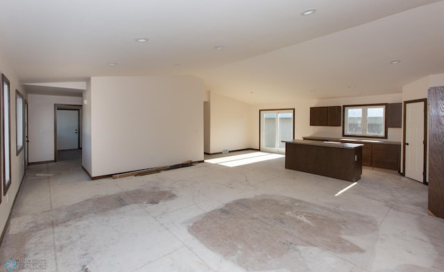 view of unfurnished living room