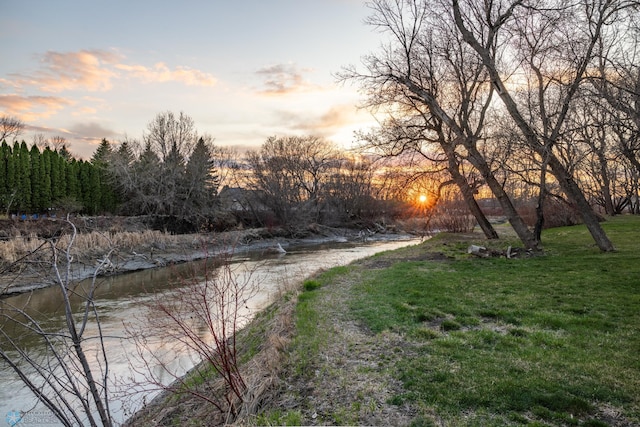 property view of water