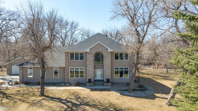 view of colonial-style house