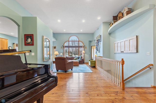 interior space featuring light hardwood / wood-style flooring