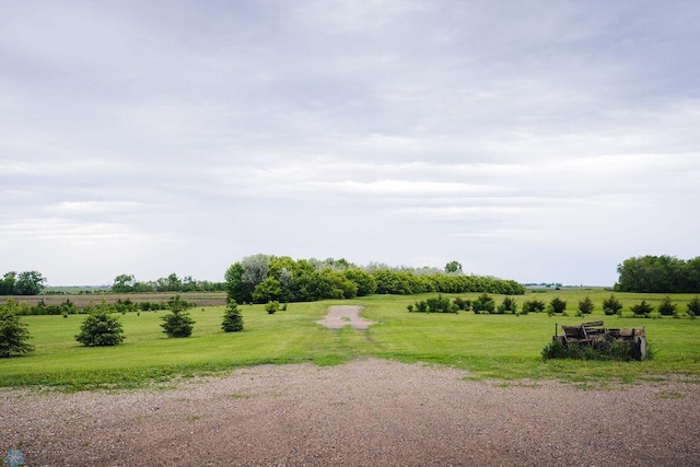 view of property's community with a rural view