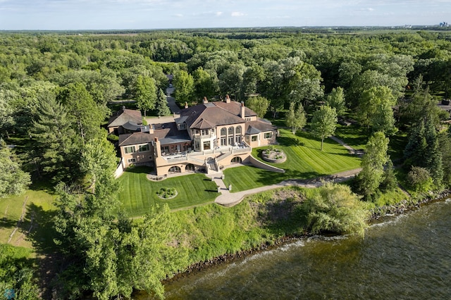 view of birds eye view of property