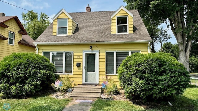 view of cape cod house