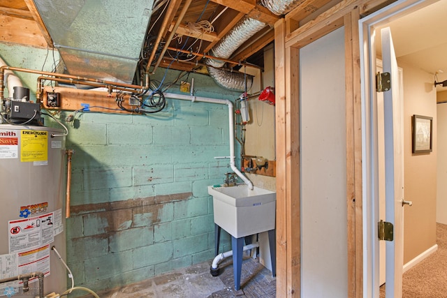 utilities with water heater