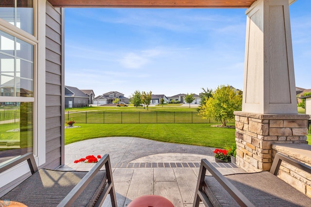 view of patio