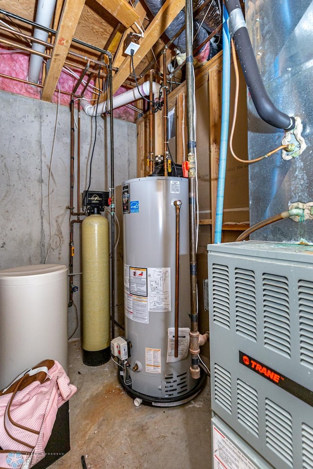 utilities with gas water heater