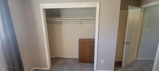 view of closet