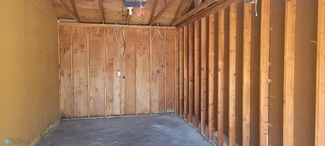 view of storage room