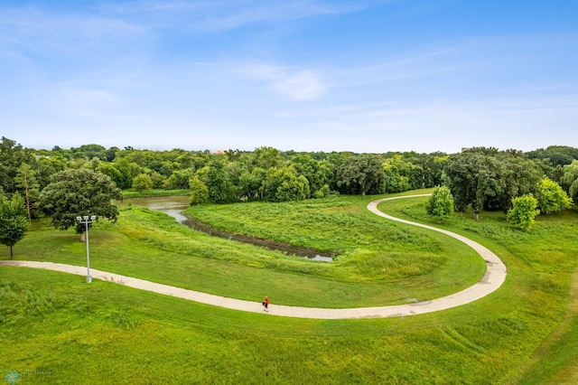 surrounding community featuring a yard