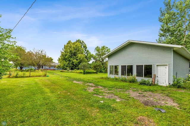 view of yard