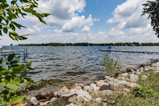 property view of water