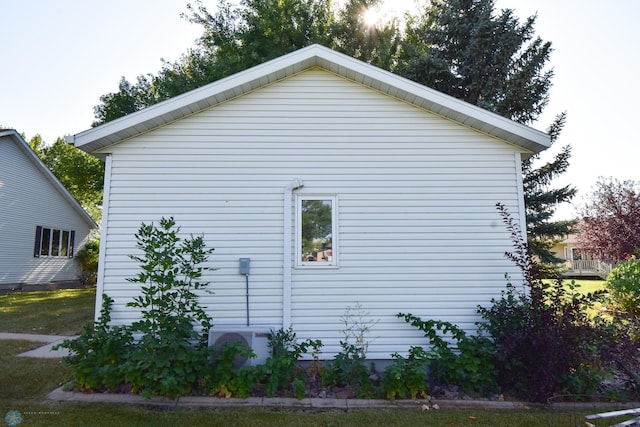 view of side of home