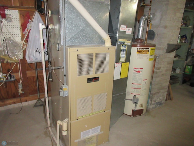 utilities with water heater