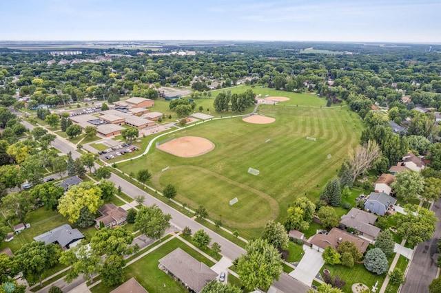 aerial view