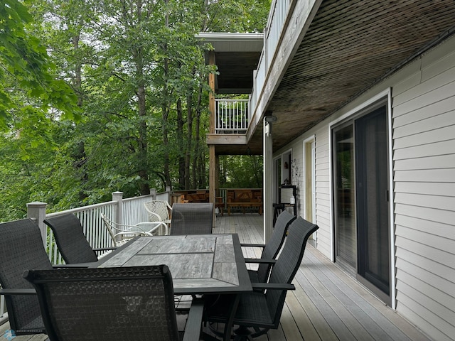 view of deck