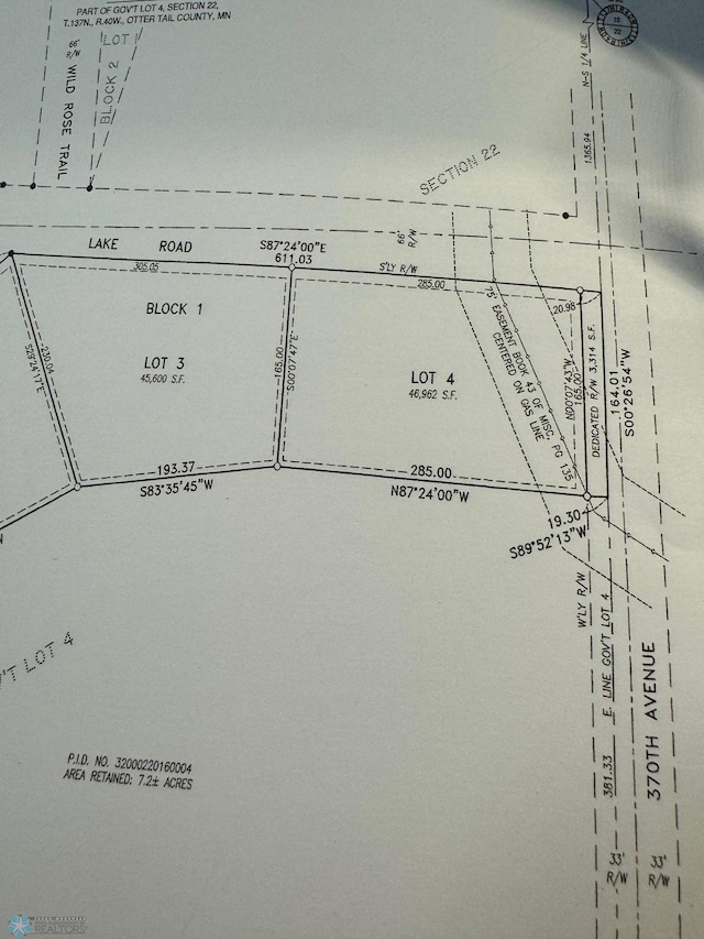 LOT3 E Rose Lake Rd, Frazee MN, 56544 land for sale