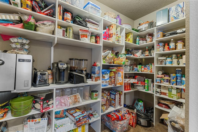 view of pantry