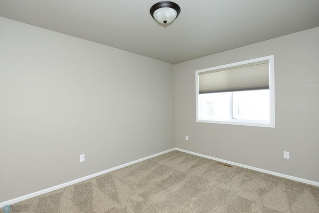 empty room with carpet floors