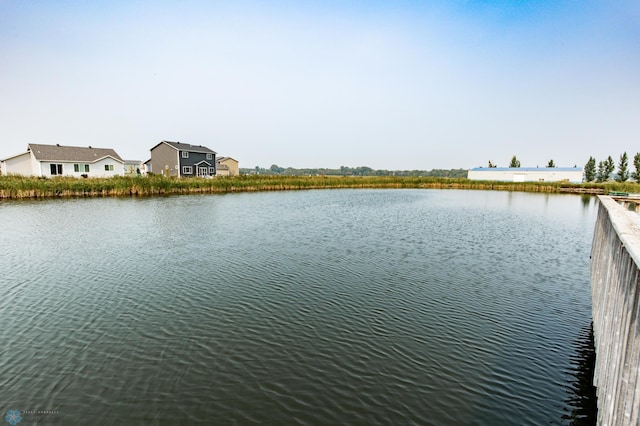 view of water feature