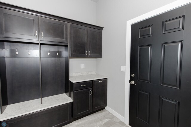 view of mudroom