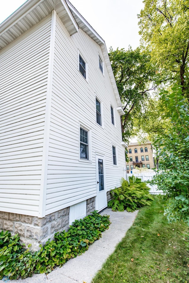 view of side of home