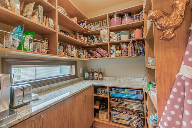 view of pantry