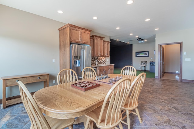 view of dining area