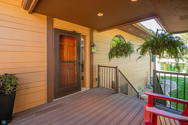 view of entrance to property