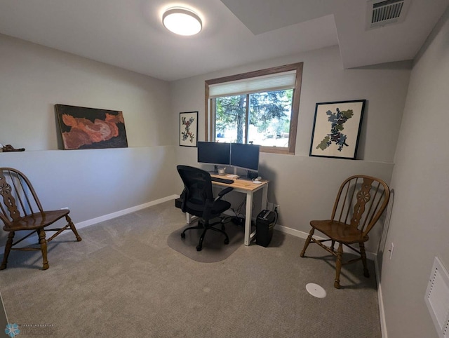 office with carpet