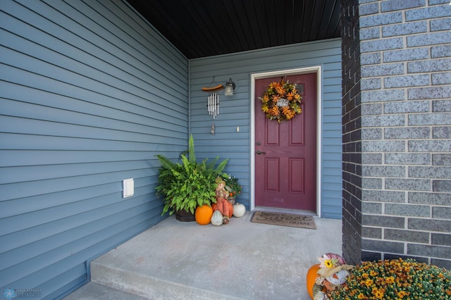 view of property entrance