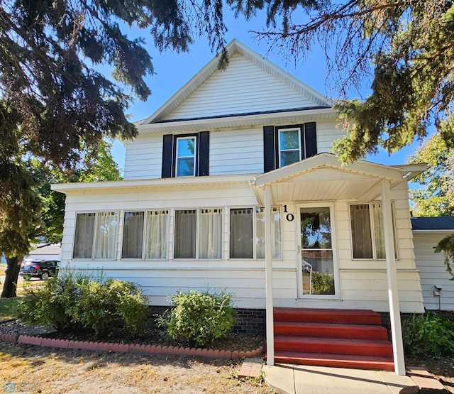 view of front of house