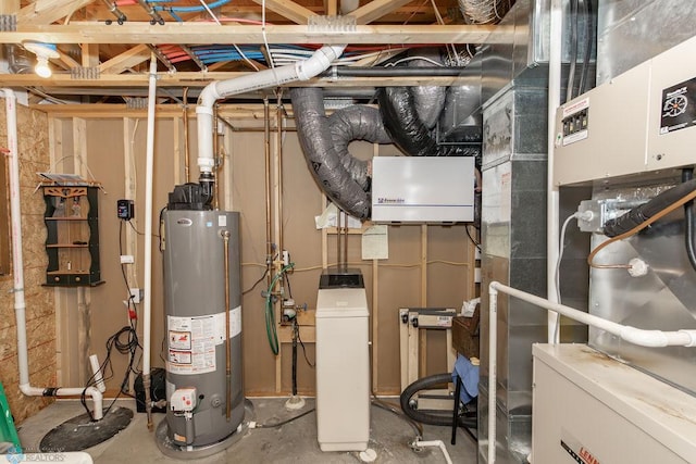 utilities with water heater