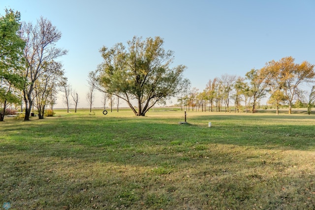 view of home's community featuring a yard