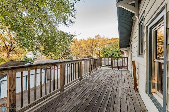 view of deck