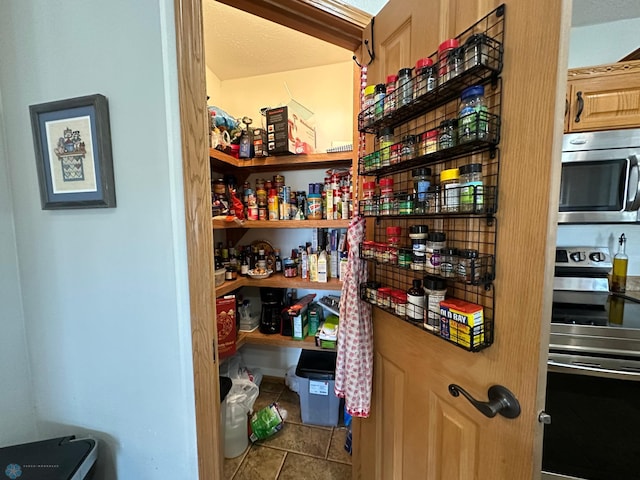 view of pantry