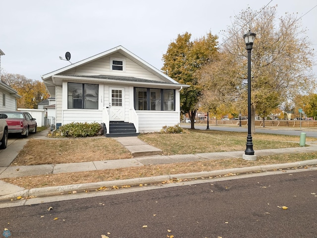 view of bungalow-style house