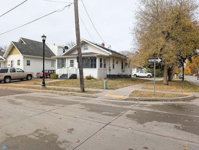 view of bungalow-style house