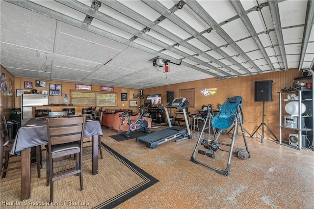 view of exercise room