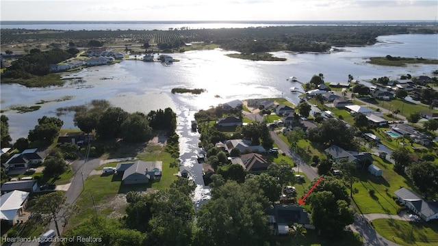 100 Daisy Ln, Lake Placid, FL 33852 - view of property location with a large body of water and nearby suburban area