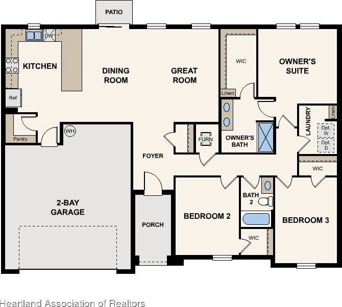 709 Oak Hammock Ct, Avon Park, FL 33825 - floor plan / room layout