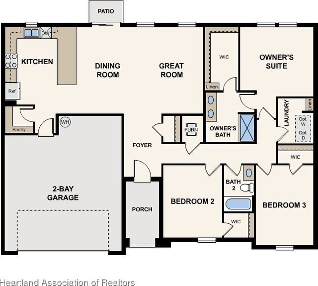 709 Oak Hammock Ct, Avon Park, FL 33825 - floor plan / room layout